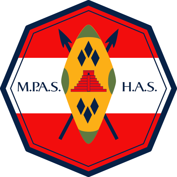 Logo of Muntab Province Association of Scouts and Howondaland Association of Scouts